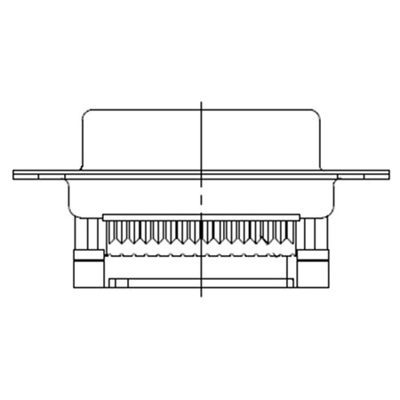 Molex D-Sub Standard Connectors Fct Dsub Idc Rcpt 37 Pn W/Clinch 1731090322